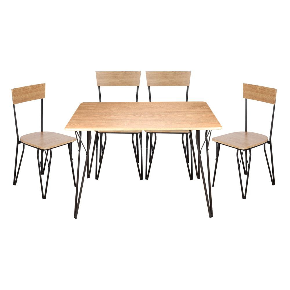 ชุดโต๊ะอาหาร-4-ที่นั่ง-furdini-fransis-ly-n0681-สีน้ำตาล-ชุดโต๊ะอาหาร-จำนวน-4-ที่นั่ง-จากแบรนด์-furdini-ผ่านการออกแบบดีไ
