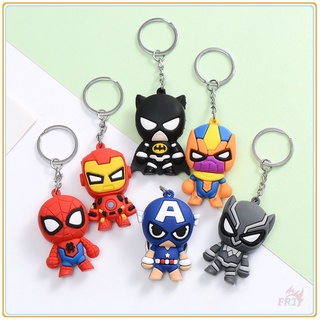 ✪ พวงกุญแจ จี้ Iron Man Captain America Spider-Man Thanos Black Panther Batman ✪ จี้เครื่องประดับ ของขวัญ 1 ชิ้น