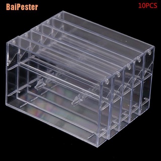 Baipester (~) กล่องใส่เทปคาสเซ็ต กันฝุ่น 10 ชิ้น