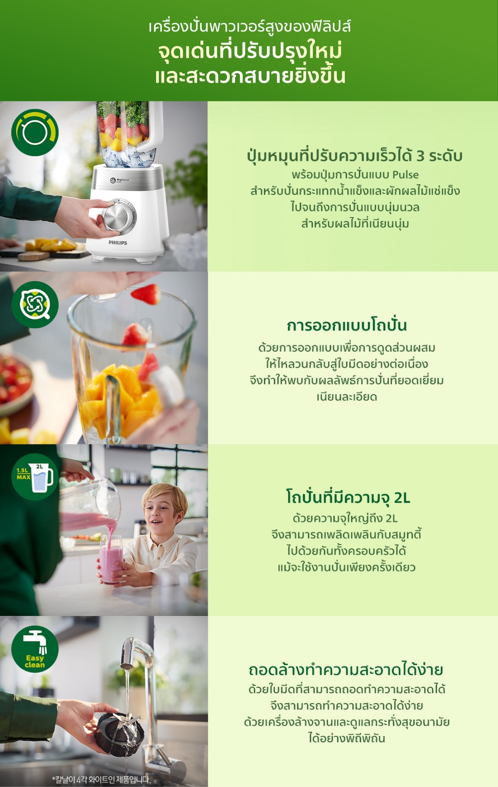 เกี่ยวกับ Philips เครื่องปั่นเอนกประสงค์ HR2225/00