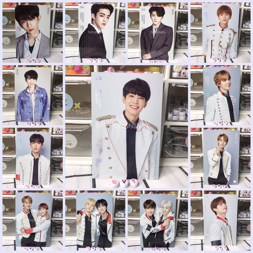 💎 2018 SEVENTEEN IDEAL CUT CONCERT TRADING CARD 💖 | Shopee Thailand
