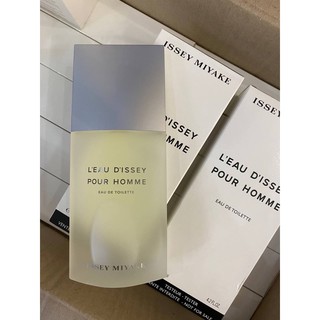 น้ำหอม Issey Miyake Leau Dissey Pour Homme 125 ml(กล่องเทส)