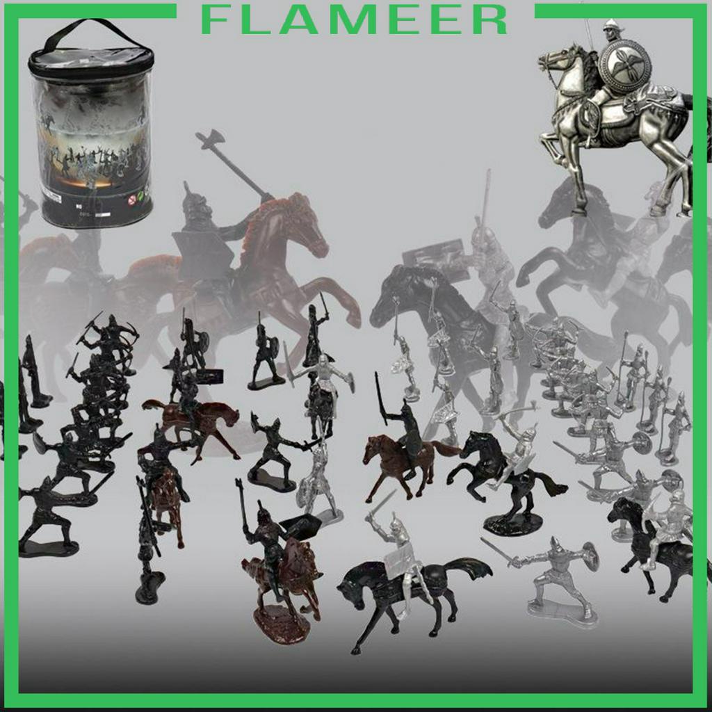 flameer-ของเล่นโมเดลนักรบอัศวินพลาสติก