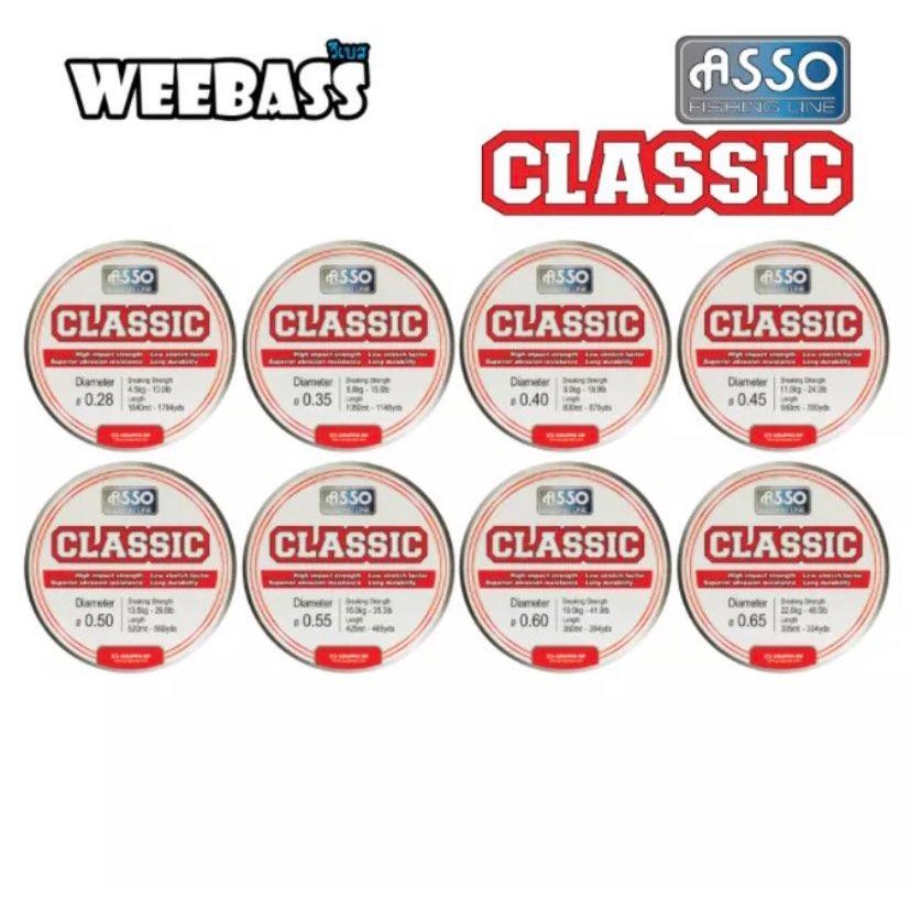 asso-สายเอ็น-asso-classic-สายเอ็น-weebass-เป็นเอ็นที่มีคุณสมบัติพิเศษกว่าสายเอ็นทั่วไปจมน้ำได้เร็ว