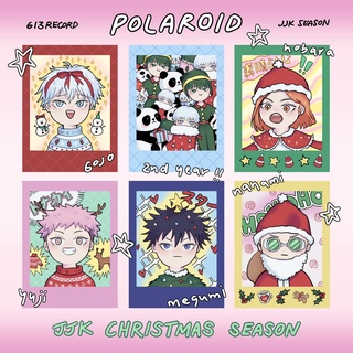 JUJUTSU KAISEN CHRISTMAS POLAROID / โพลารอยด์มหาเวทผนึกมาร การ์ตูนญี่ปุ่น ของสะสม by 613RECORD