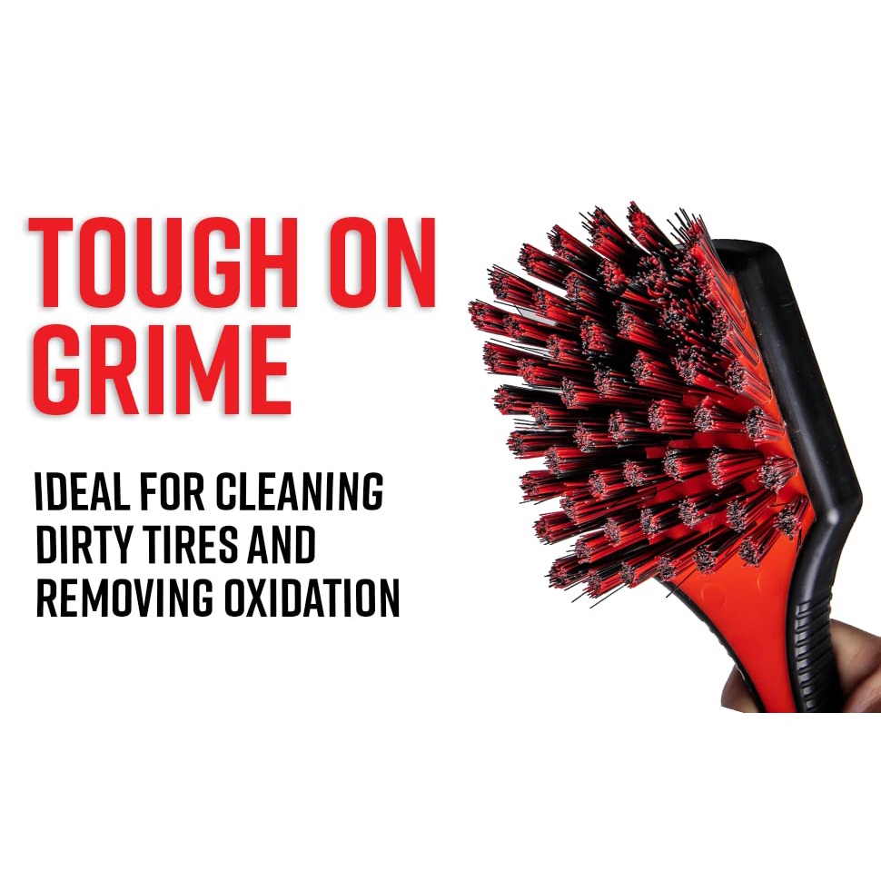 adams-rubberized-tire-brush-แปรงขนแข็งขนาดใหญ่-สำหรับขัดทำความสะอาดยางรถยนต์