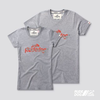 Rudedog เสื้อยืด รุ่น Logo21 สีเทา (ราคาต่อตัว)