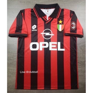 [Retro]เสื้อฟุตบอล AC Milan Home 1996/1997