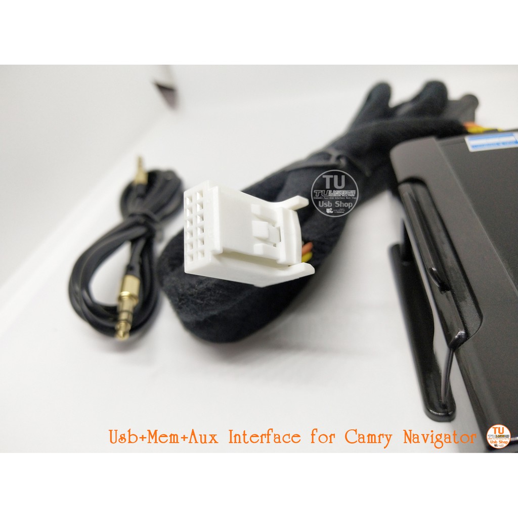 usb-mem-aux-interface-for-camry-navigator-usb-สำหรับ-โตโยต้าแคมรี่-เนวิเกเตอร์