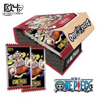 ภาพหน้าปกสินค้า[บอร์ดเกม] การ์ดหมากรุก อะนิเมะ One Piece Wano Country Card Collector\'s Edition One Piece 1st Metal Hollow Card Hobby and Collection Card Holder Can Exchange Gifts ที่เกี่ยวข้อง