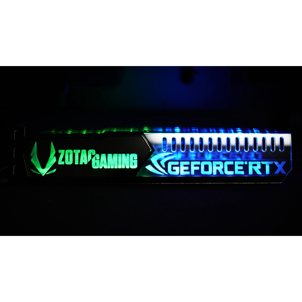 ภาพสินค้าที่ค้ำการ์ดจอ ZOTAC อคริลิค ไฟ 5v3pin RGB จากร้าน takunglive บน Shopee ภาพที่ 3