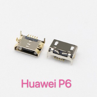 พอร์ตชาร์จ USB สําหรับ Huawei P6 10-50 ชิ้น