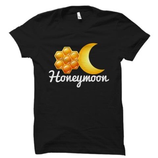 เสื้อยืดโอเวอร์ไซส์เสื้อยืด พิมพ์ลาย Honeymoon Gildan สําหรับผู้ชาย และผู้หญิงS-3XL