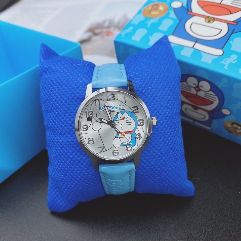 นาฬิกาโดเรม่อน-สายสีฟ้าน่ารัก-นาฬิกาโดราเอม่อน