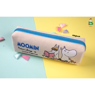 กระเป๋าดินสอ Moomin แบบผ้า ลวดลายน่ารักมีหลากสี ลิขสิทธิ์แท้ 100% พร้อมส่ง !!