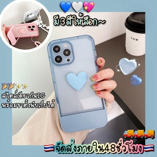 🔥พร้อมส่ง🔥 เคสไอโฟน 13 12 built-in stand พร้อมขาตั้ง รูปหัวใจ น่ารัก IG case iphone 13promax ไอโฟน11 เคสiphone XR Xs max