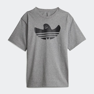 Adidas เสื้อยืด Shmoofoil Logo Tee (Gender Neutral) | Core Heather/Black ( GL9956 )