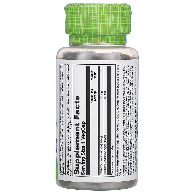 solaray-elderberry-450-mg-100-vegcap-เสริมสร้างภูมิคุ้มกัน-ต่อสู้กับอาการหวัด