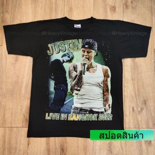 JUSTIN BIEBER [2] WORLD TOUR LIVE IN BANGKOK เสื้อวง เสื้อทัวร์