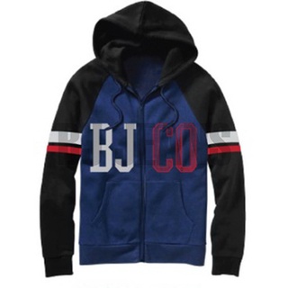 BJ Jeansเสื้อแจ็คเก็ต Varsity Back Zip-Up Hoodie BJNH-1261