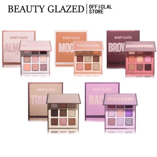 Beauty GLAZED พาเลทอายแชโดว์ 9 สี เนื้อแมตต์ 15 สี