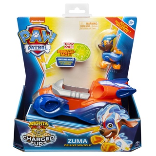 PAW Patrol Mighty Pups Charged Up Zuma’s Deluxe Vehicle with Lights and Sounds Paw Patrol Mighty Pups ยานพาหนะดีลักซ์ พร้อมไฟ และเสียง