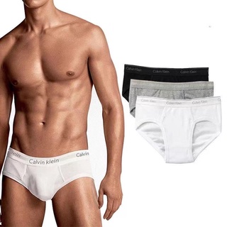 ภาพขนาดย่อของสินค้าCalvin Klein underwear กางเกงในชายขาเว้า CK กางเกงในผู้ชาย 100% เนื้อผ้าระบายอากาศได้ดี ดูดซับเหงื่อ