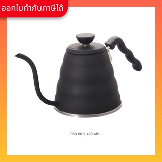 [พร้อมส่ง ของแท้] กาดริปกาแฟ Hario(058) Buono V60 Drip Kettle Buono Matte Black / VKB-120-MB