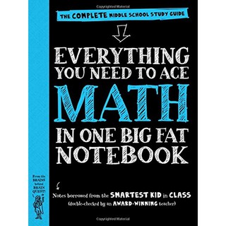 Asia Books หนังสือภาษาอังกฤษ EVERYTHING YOU NEED TO ACE MATH IN ONE BIG FAT NOTEBOOK