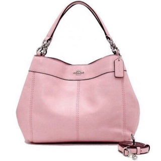 ( ของแท้ พร้อมส่ง ) COACH F23537 SMALL LEXY SHOULDER BAG (SEVZM)