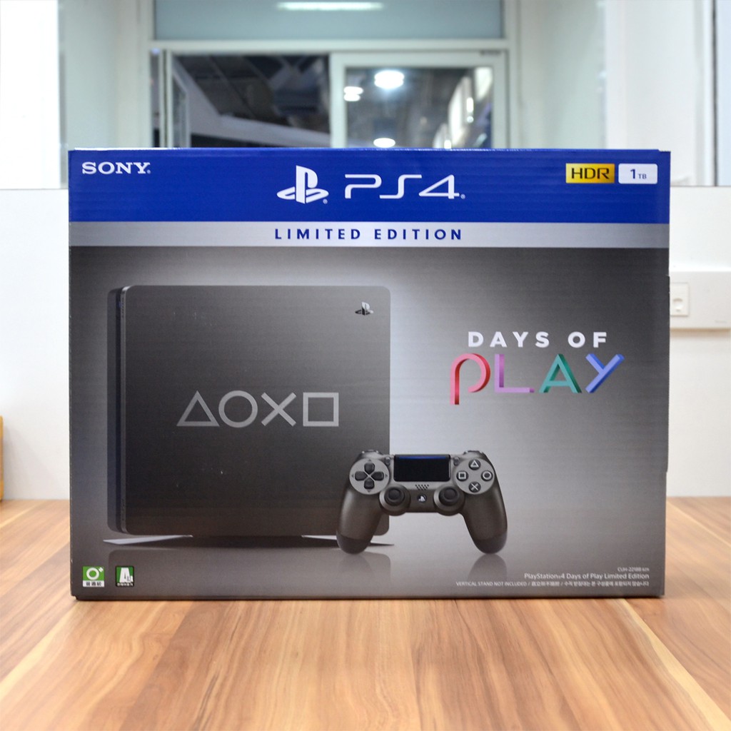 PS4 DAYS OF PLAY Limited Edition 2019 CUH-2218B BZR 1TB ประกัน 