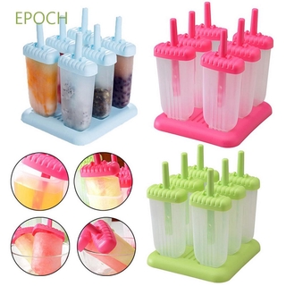 Epoch แม่พิมพ์สําหรับทําไอศกรีมแท่ง 6 ช่อง