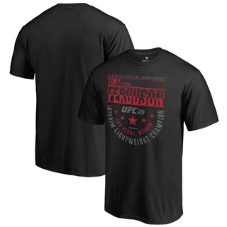 เสื้อยืดพิมพ์ลายแฟชั่นเสื้อยืดแขนสั้น ผ้าฝ้าย อเนกประสงค์ พิมพ์ลาย MMAFanatics สวมใส่สบาย