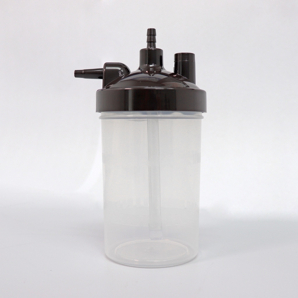 ภาพหน้าปกสินค้ากระบอกทำความชื้น Oxygen Humidifier Bottle สำหรับเครื่องผลิตออกซิเจน CARER 5L