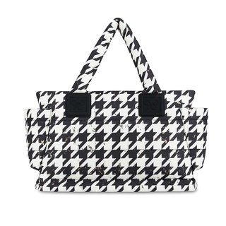 CiPU กระเป๋าคุณแม่ | กระเป๋าใส่ของเด็กอ่อน รุ่น AIRY Tote M สี Splash Gold Houndstooth