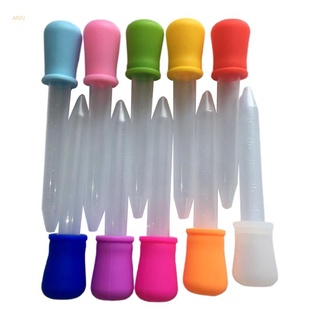 ARIN 10 Pcs 5ml Plastic Squeeze Transfer Pipettes Dropper for Silicone Mold UV Epoxy Resin DIY Craft Jewelry Making Tools