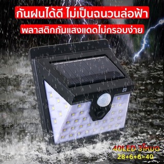 ไฟทางเดินโซลาร์เซลล์40ดวงLED