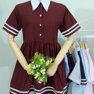 💕Minidress ผ้าOXFord cotton