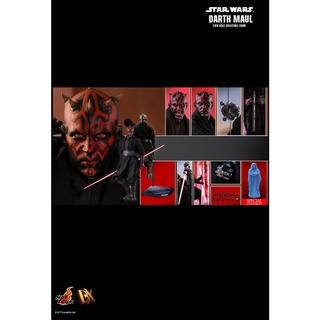 ฟิกเกอร์ โมเดล ของสะสม Hot Toys DX16 STAR WARS EPISODE I: THE PHANTOM MENACE - DARTH MAUL (Special Edition)