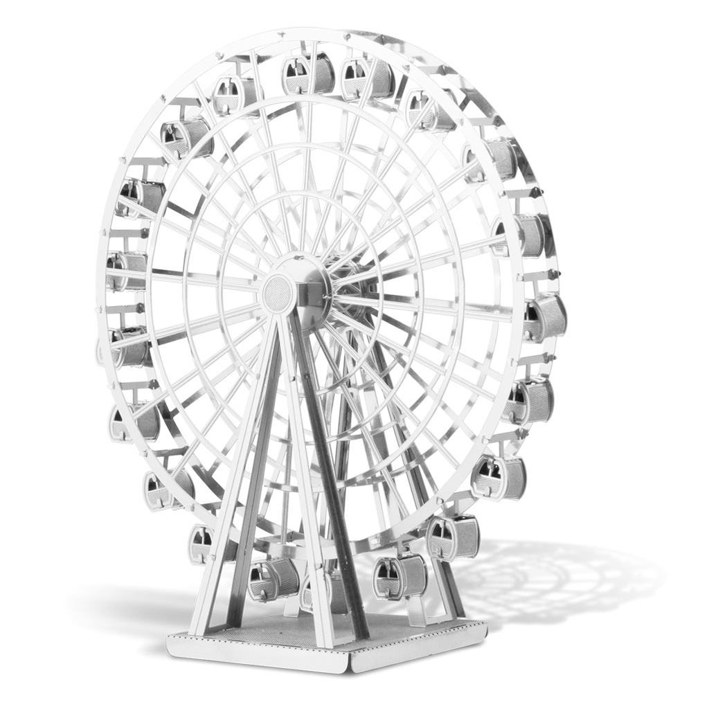 โมเดลโลหะ-3-มิติ-ferris-wheel-ชิงช้าสวรรค์-f21101-สินค้าเป็นแผ่นโลหะประกอบเอง