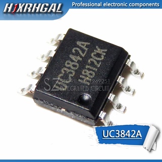 Uc3842A Sop8 Uc3842 สบู่ Uc3842B Sop-8 Smd 10 ชิ้น