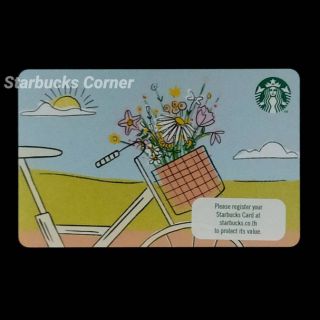 สินค้า บัตร Starbucks ลาย Flower Pot (2020)