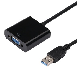 อะแดปเตอร์แปลงการ์ดจอภายนอก Usb 2.0 3.0 เป็น VGA หลายจอแสดงผล