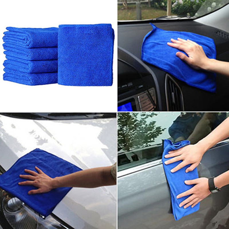 microfiber-ผ้าขนหนูไมโครไฟเบอร์สําหรับทําความสะอาดรถยนต์-5-ชิ้น