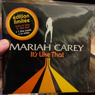 Mariah carey It’s like that france limited cd single พร้อมส่ง