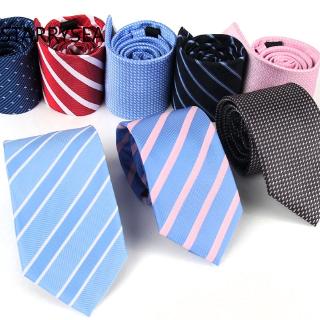 สินค้า New Style Tie 7cm Ties Streak Corbata Slim Striped Necktie Cravat Clothing Accessories Simple Ties Simple Solid Colour