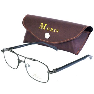 MORIS แว่นตา รุ่น 2706-M สีเทา ทรงผู้ชาย (ขาสปริง)