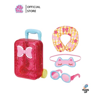 เมลจัง MELL CHAN® กระเป๋าเดินทาง Travel Luggage (ลิขสิทธิ์แท้ พร้อมส่ง) メルちゃん あこがれトラベルセット กระเป๋าตุ๊กตา กระเป๋าเมลจัง Mellchan ตุ๊กตาเมลจัง ของเล่นเด็ก ของเล่นเด็ก ตุ๊กตาเด็ก เลี้ยงน้อง ป้อนนม baby toy