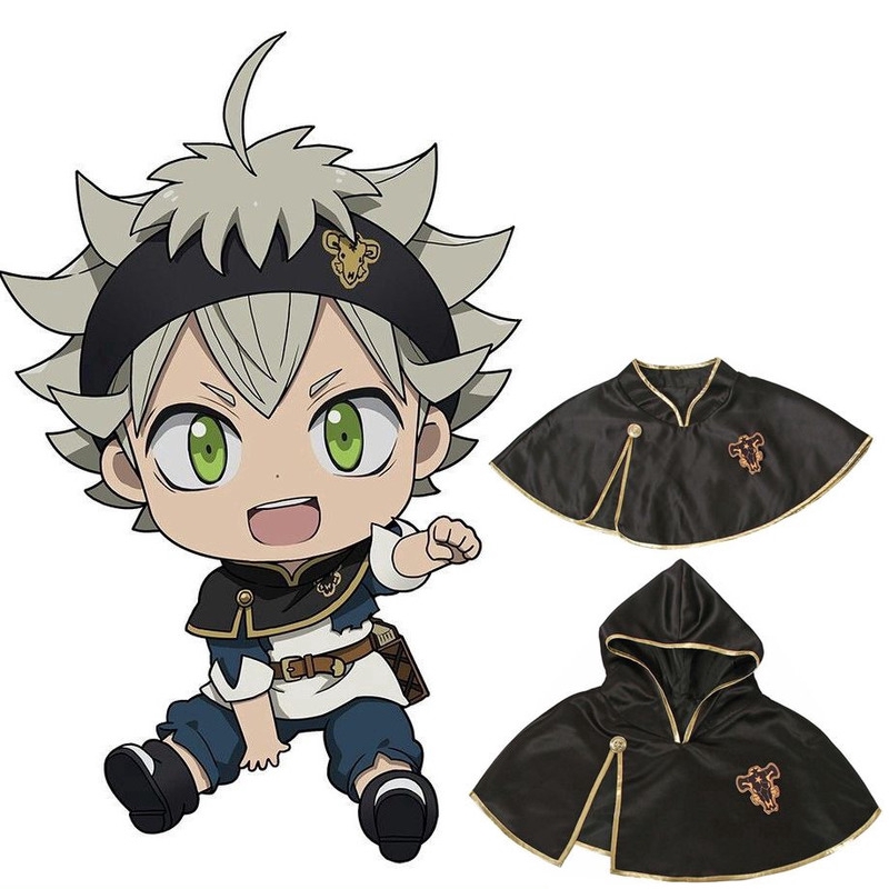 ผู้ชาย-asta-cloak-black-clover-ชุด-black-bull-short-cape-คอสเพลย์แต่งกาย