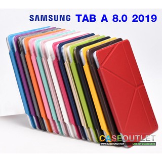 เคส Samsung Galaxy TabA 8.0 2019 p205 มีปากกา Smartcase Onjess แท้ พับฝา ตั้งได้ ใส่บาง